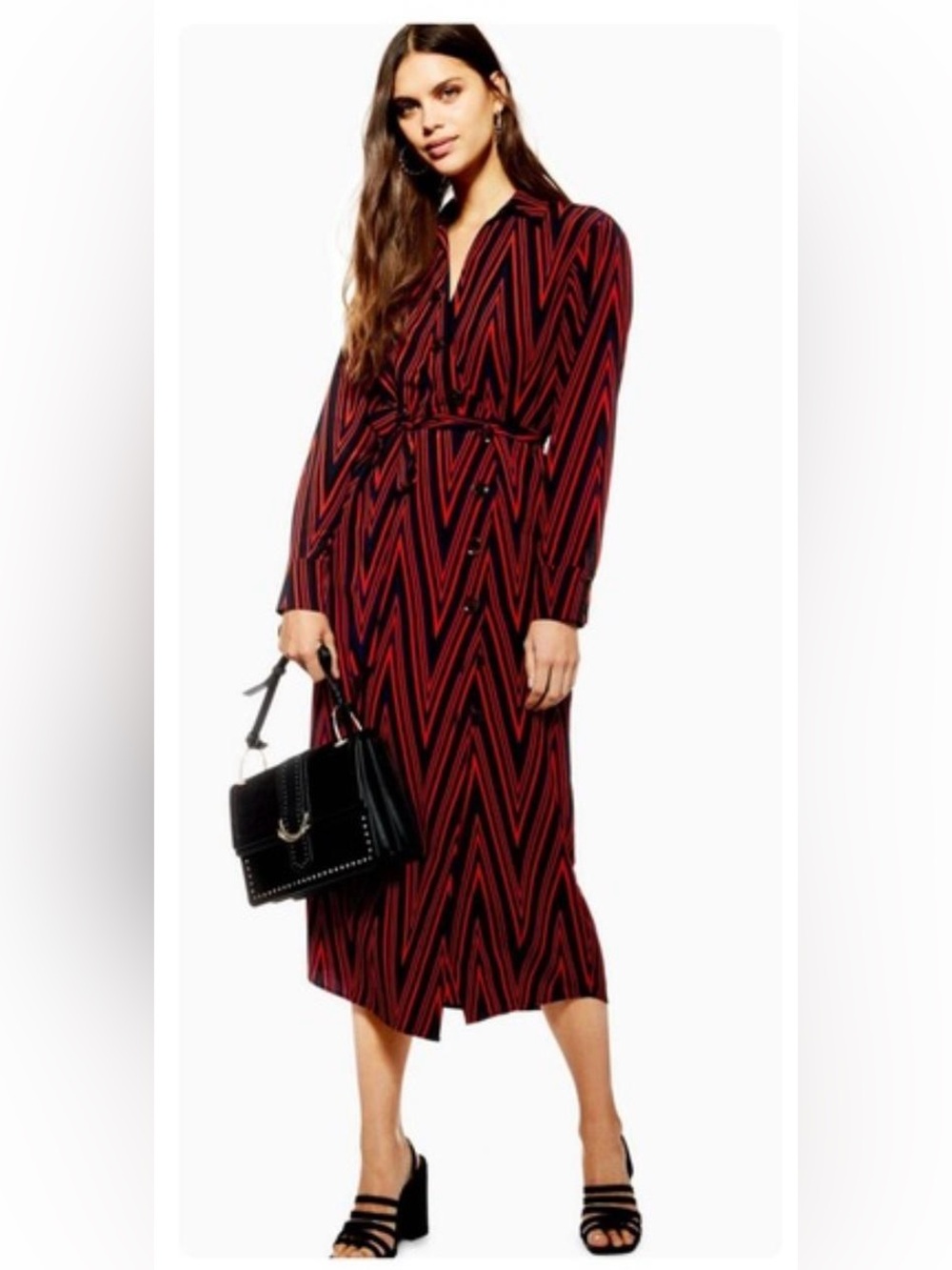 TOPSHOP Striped Dress